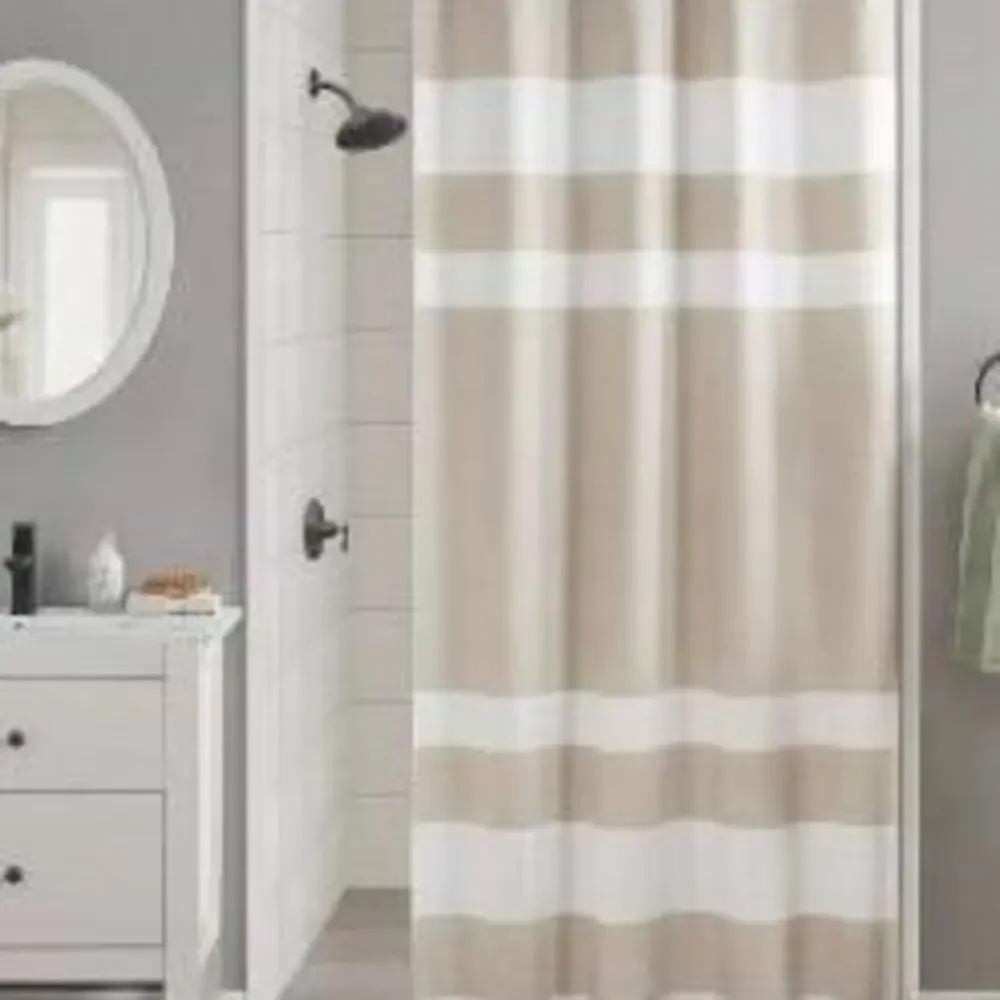 Spa Waffle Shower Curtain with 3M Treatment | Madison Park | NEW in package